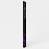 English Mastiff Neon englische Dogge iPhone Hoesje (Linkerkant)