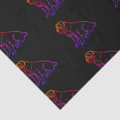 English Mastiff Neon englische Dogge Tissuepapier (Detail)