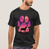 English Mastiff Paw mam Dad Dog Women Mannen T-shirt (Voorkant)