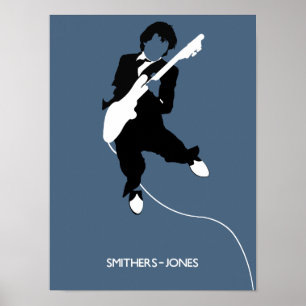 English Mods Smithers Jones minimalistische kunst Poster