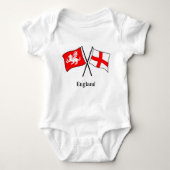 English Patriot Babygro Romper (Voorkant)
