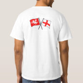 English Patriot Protest T-shirt (Achterkant)