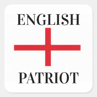 English Patriot Sticker