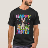 English Pointer Dog Happy Easter Egg Hunt Bunny Ea T-shirt (Voorkant)