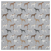 English Pointer Dog Stof (Swatch)