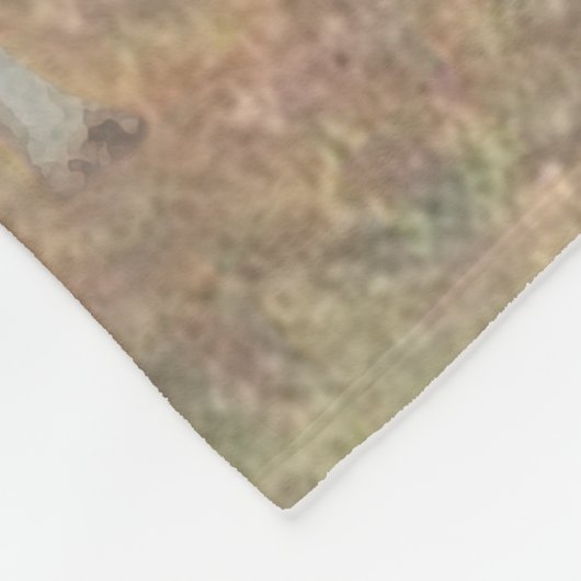 English Pointer jaagt op de fazanten Fleece Deken (Hoek)