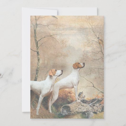 English Pointer  Kaart (Voorkant)