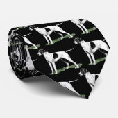 English Pointer Necktie Stropdas (Opgerold)