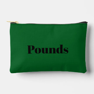 English Pounds met rits Etui