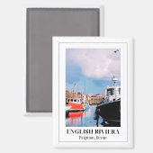 English Riviera, Devon, Verenigd Koninkrijk Magneet (Voorkant / Achterkant)