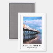 English Riviera, Paignton, Devon, Engeland. Magneet (Voorkant / Achterkant)