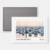 English Riviera, Torquay, Devon, Verenigd Koninkri Magneet (Voorkant / Achterkant)