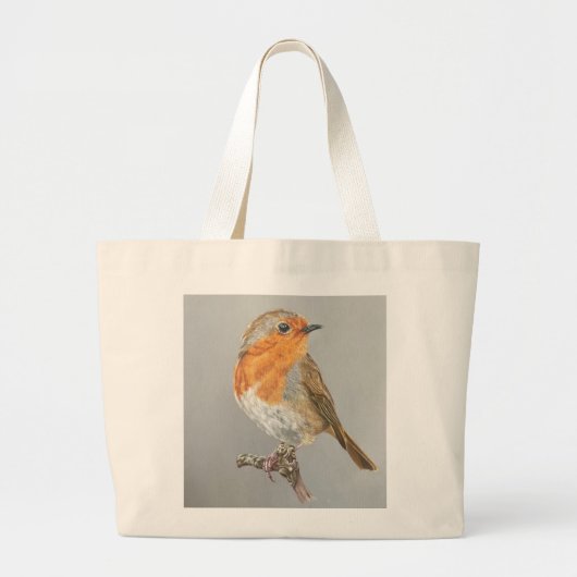 English Robin Grote Tote Bag (Voorkant)