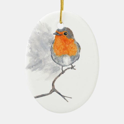 English Robin Ornament (Voorkant)
