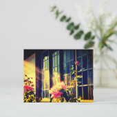 English Rose Briefkaart (Staand voorkant)