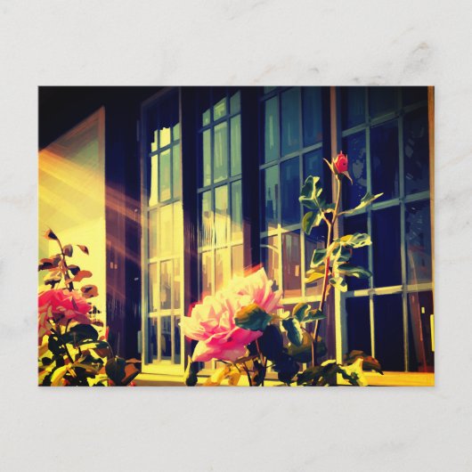 English Rose Briefkaart (Voorkant)