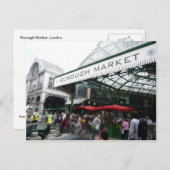 English Scenes, Borough Market, Londen Briefkaart (Voorkant / Achterkant)