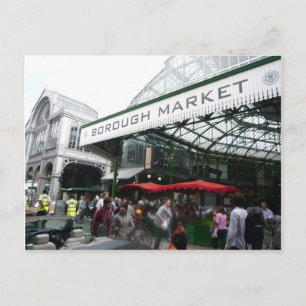 English Scenes, Borough Market, Londen Briefkaart