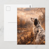 English Setter Briefkaart (Voorkant / Achterkant)