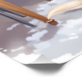 English Setter Cozy Classroom Teacher Santa Perfect Poster (Hoek)