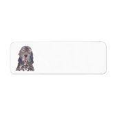 ENGLISH SETTER ETIKET (Voorkant)