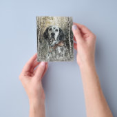 English Setter  Flyer (Hand)