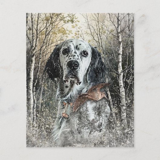 English Setter  Flyer (Voorkant)