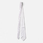 English Setter Furever Stropdas (Achterkant)