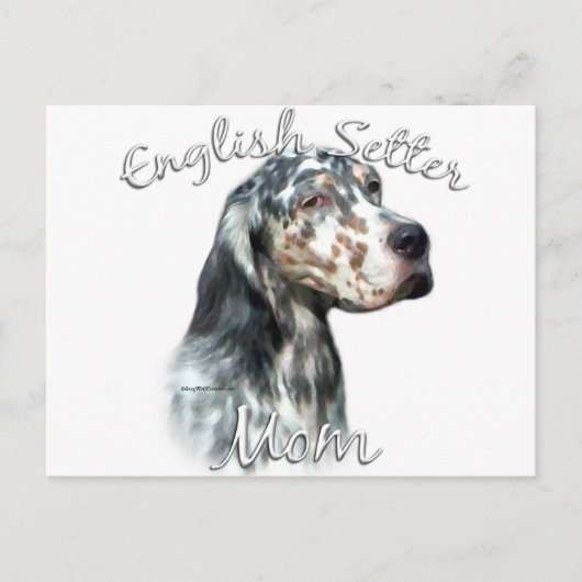 English Setter mam 2 Briefkaart (Voorkant)