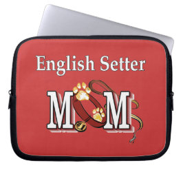 English Setter mam Gifts Laptop Sleeve