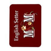 English Setter mam Gifts Magneet (Verticaal)