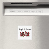 English Setter mam Gifts Magneet (Insitu (Vaatwasser))