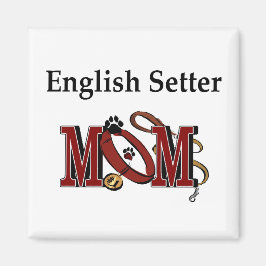 English Setter mam Gifts Magneet