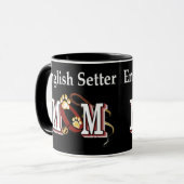 English Setter mam Gifts Mok (Voorkant links)