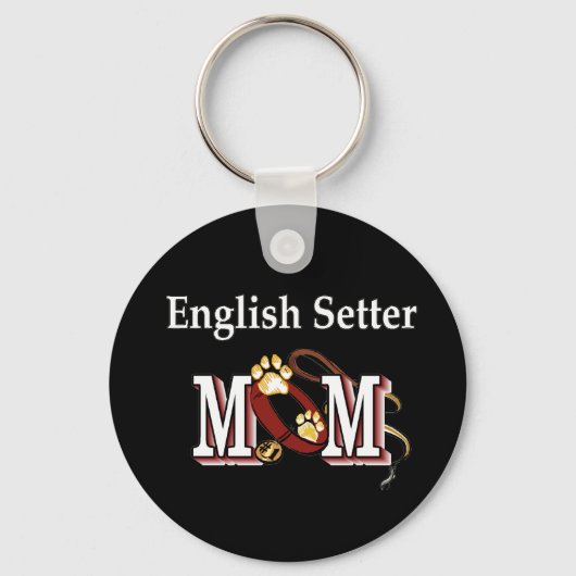 English Setter mam Gifts Sleutelhanger (Voorkant)
