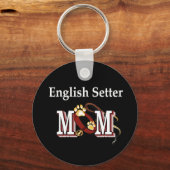 English Setter mam Gifts Sleutelhanger (Voorkant)