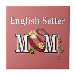 English Setter mam Gifts Tegeltje