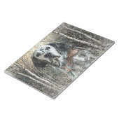 English Setter  Notitieblok (Schuin)