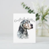 English Setter Pa 2 Briefkaart (Staand voorkant)