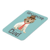 English Setter Pa Magneet (Linkerzijde)