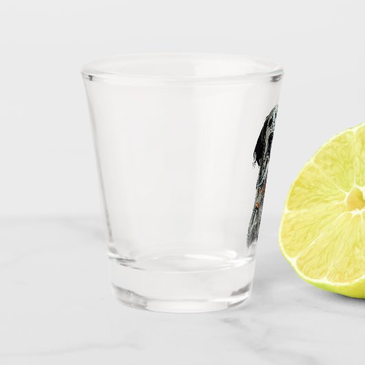 English Setter  Shot Glas (Links)