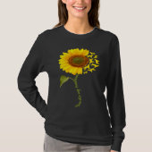 English Setter Sunflower T-shirt (Voorkant)