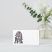 ENGLISH SETTER VISITEKAARTJE (Staand voorkant)