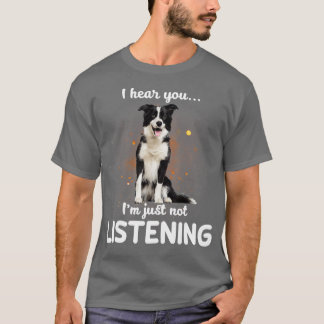 English Shepherd Ik hoor je niet luisteren T-shirt