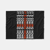 English Soccer It's Coming Home England Flag  Fleece Deken (Voorkant (Horizontaal))
