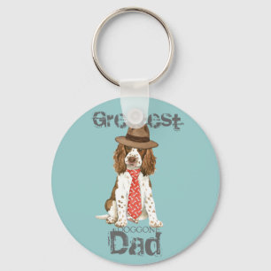English Springer Dad Sleutelhanger