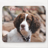 English Springer Mousepad Muismat (Voorkant)