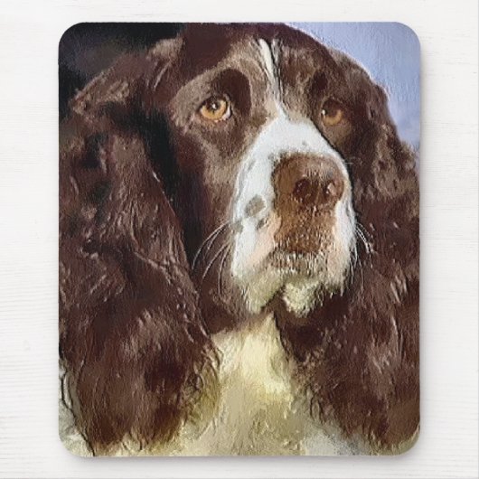 English Springer Spaniel Art Gifts Muismat (Voorkant)
