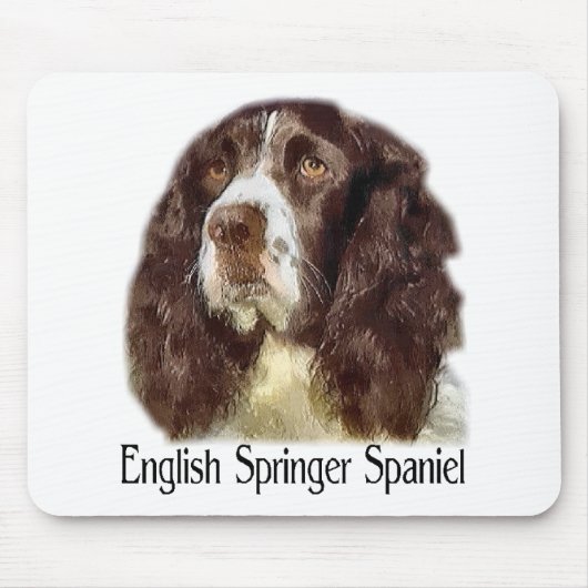 English Springer Spaniel Art Gifts Muismat (Voorkant)
