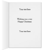 English Springer spaniel Cheese Tax Christmas card (Binnen (Rechts))